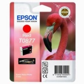 Epson Stylus Photo R1900 tintapatron, C13T08734010, piros, 1 * 11,4 ml, O