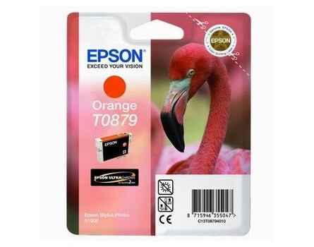 Epson Stylus Photo R1900 tintapatron, C13T08794010, narancssárga, 1 * 11,4ml,