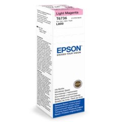 Epson T6736, C13T67364A, tintásüveg - eredeti (világos bíborvörös)